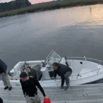 WATCH: Officers in Georgia Brave Frigid Waters to Rescue
Woman Trapped Under Dock 11