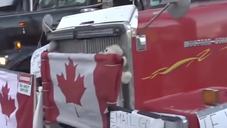 59% of American Voters Back Canadian Truckers Against the
Canadian Government’s Tyrannical Wuhan Virus Measures 1