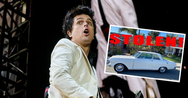 Crime Wave: Green Day Rocker Billie Joe Armstrong Has
Vintage Car Stolen in Costa Mesa, California 1