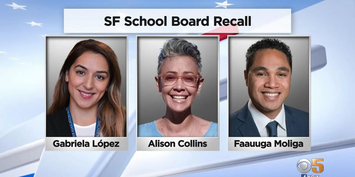 Parents send 'clear message' to left-wing school board
members in San Francisco, boot them from office by overwhelming
vote 1