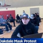 Hundreds of California students protest mandates by
following Gov. Newsom's example and ditching masks 13
